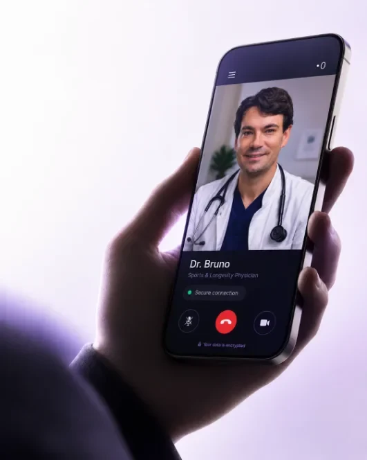 Videogespräch mit Priv.-Doz. Dr. med. Raphael R. Bruno in der NOA-App